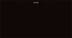 Desktop Screenshot of blowsalon.com.au